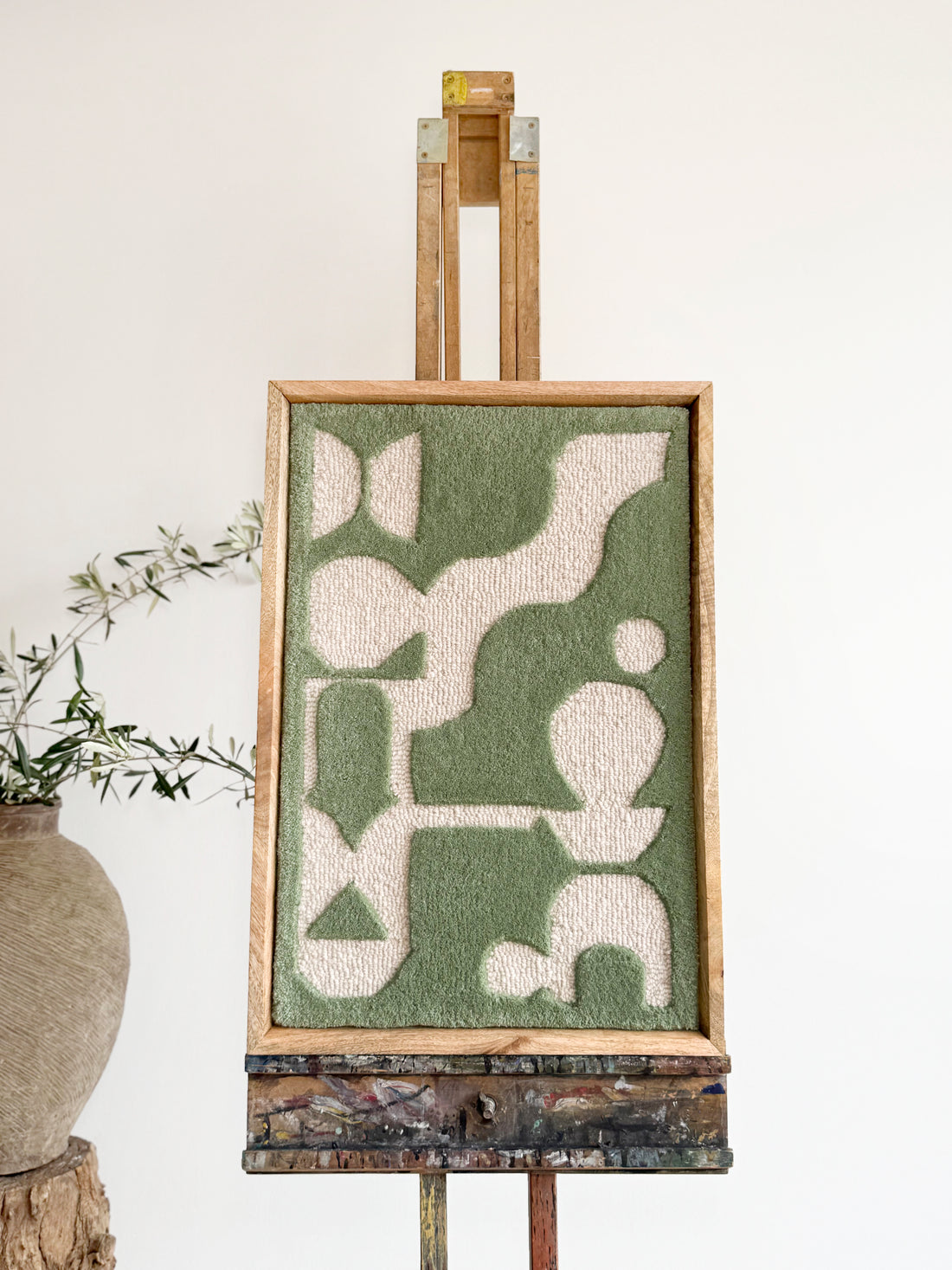 Bloomingville textured wal art