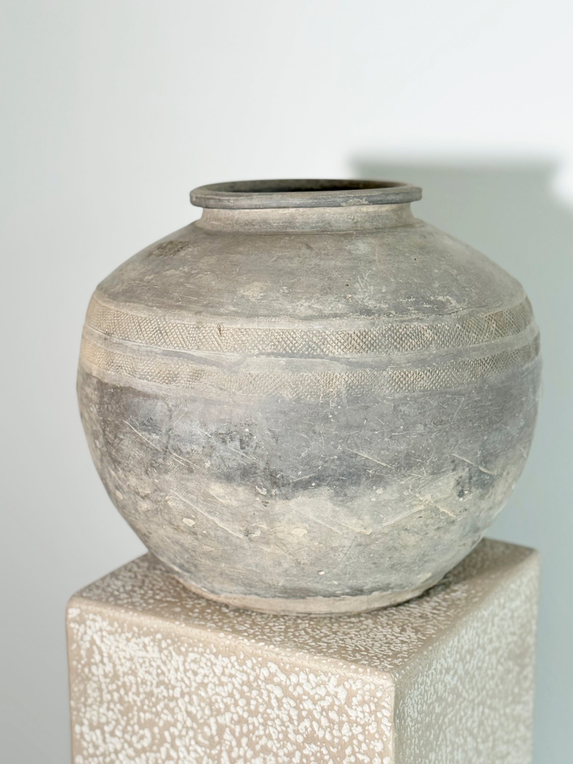 Chinese Warring States Pottery Jar