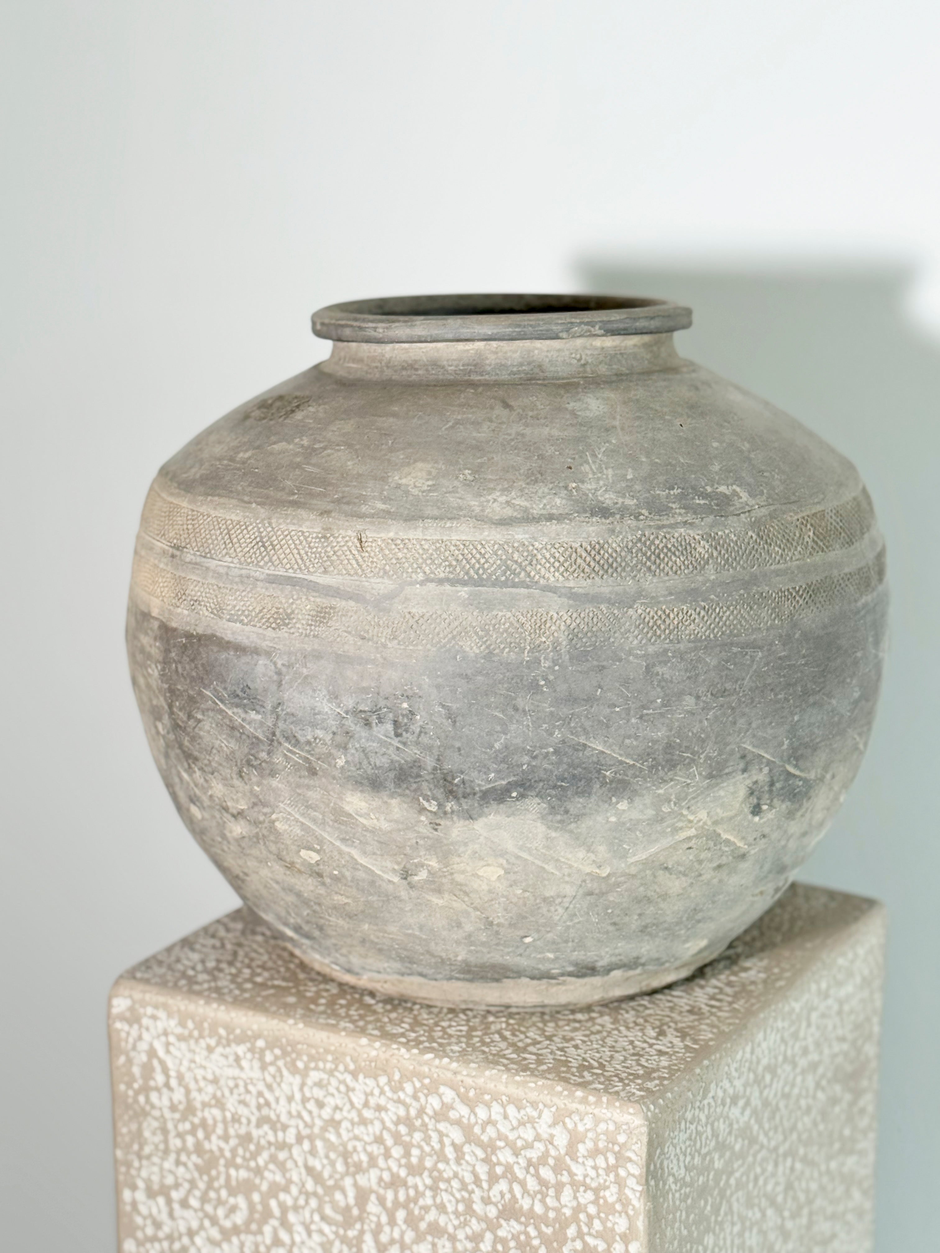 Chinese Warring States Pottery Jar