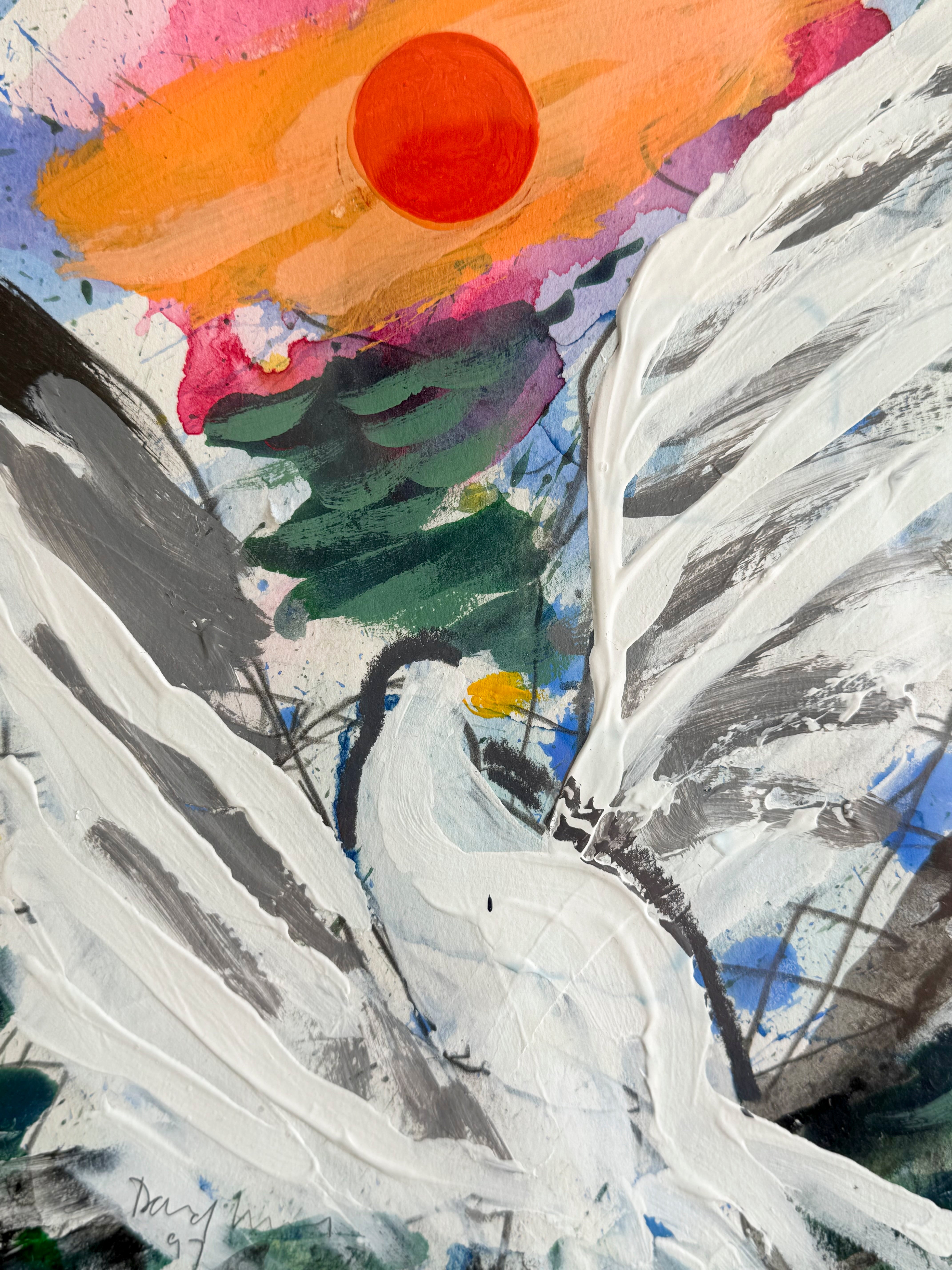 Cornish Seagull Painting