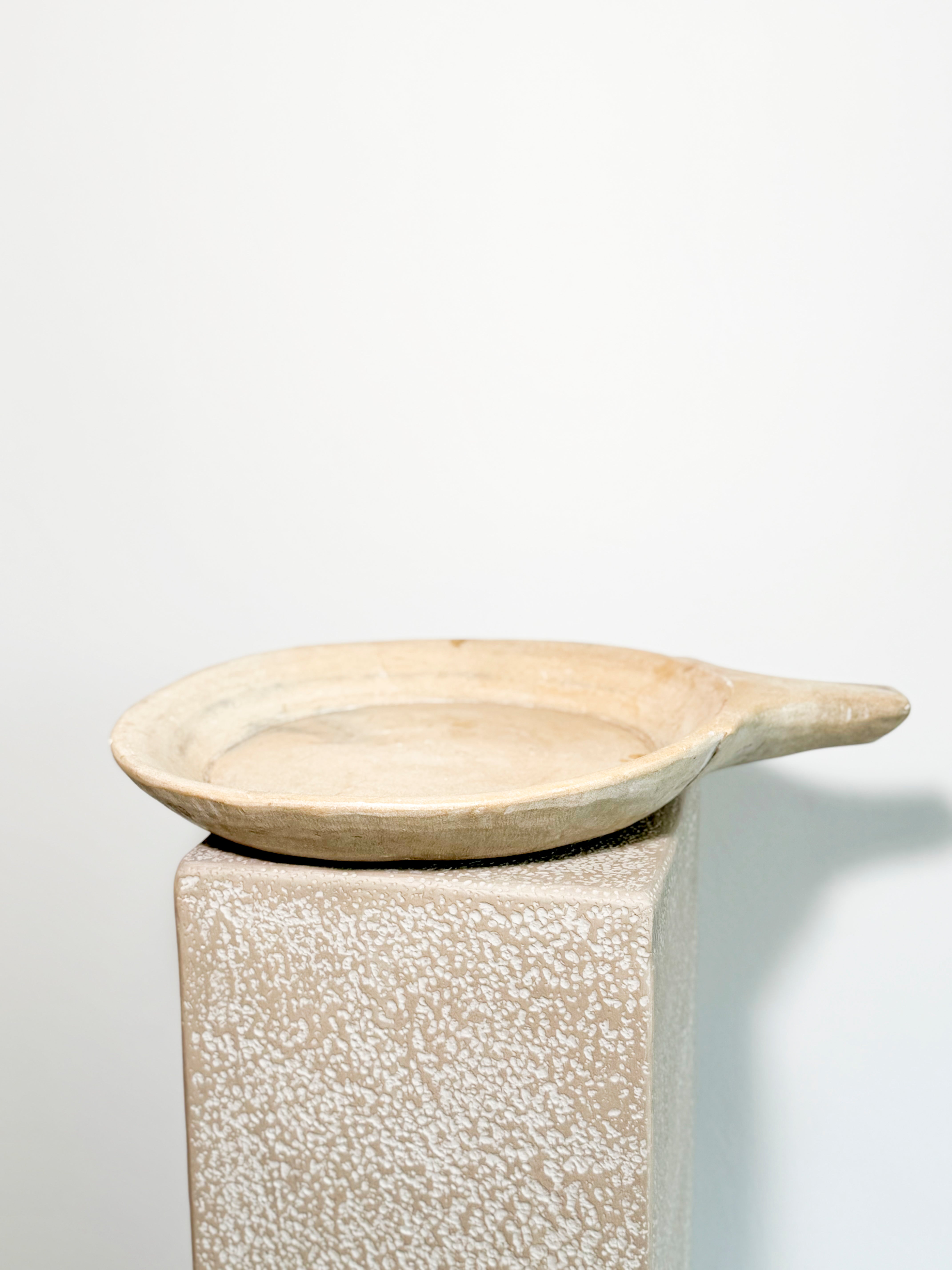 Antique Indian Marble Parat Bowl