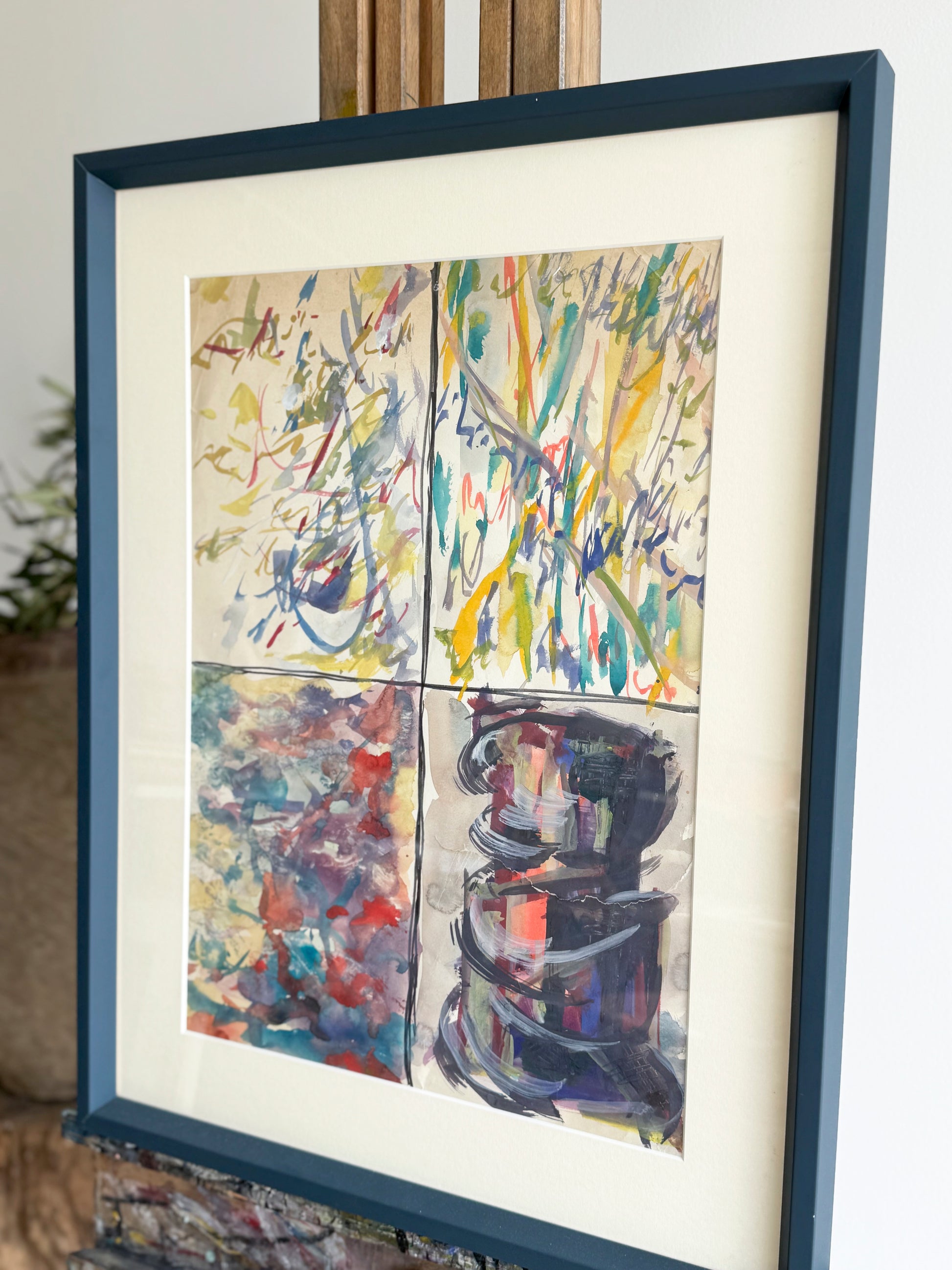 Izgan Baz Oriental Abstract Painting