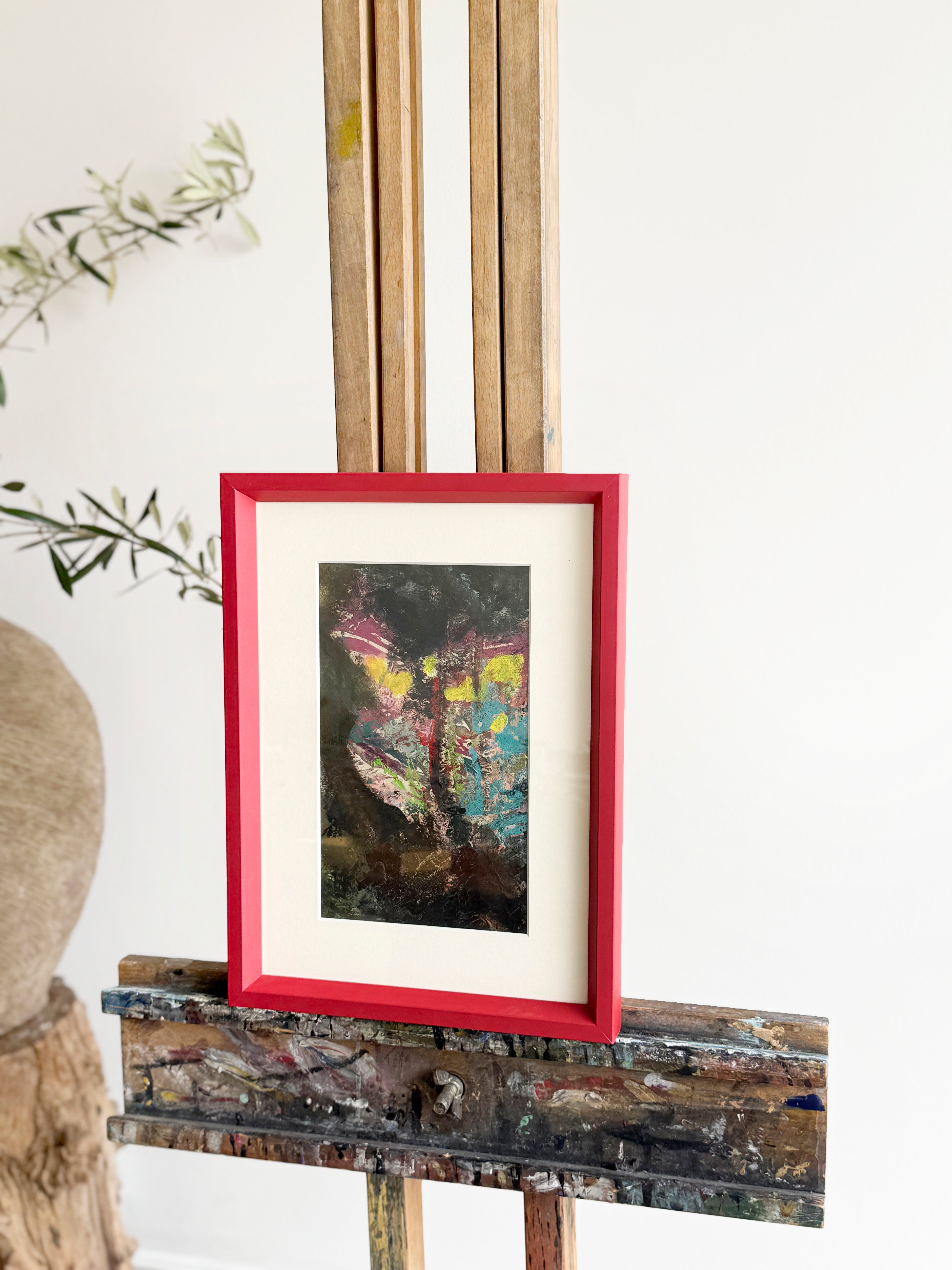 Izgan Baz abstract horse artwork