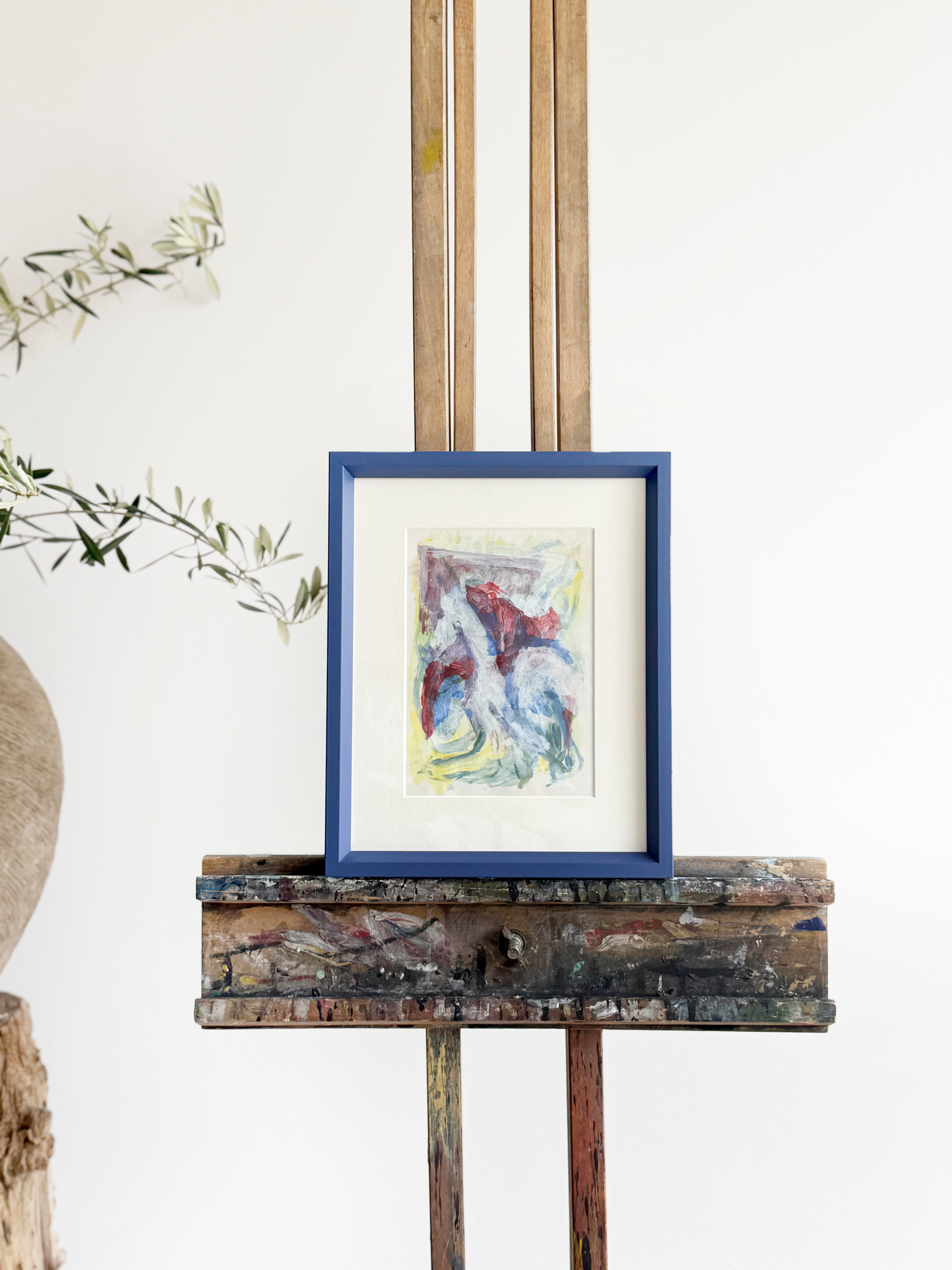 Izgan Baz abstract horse artwork