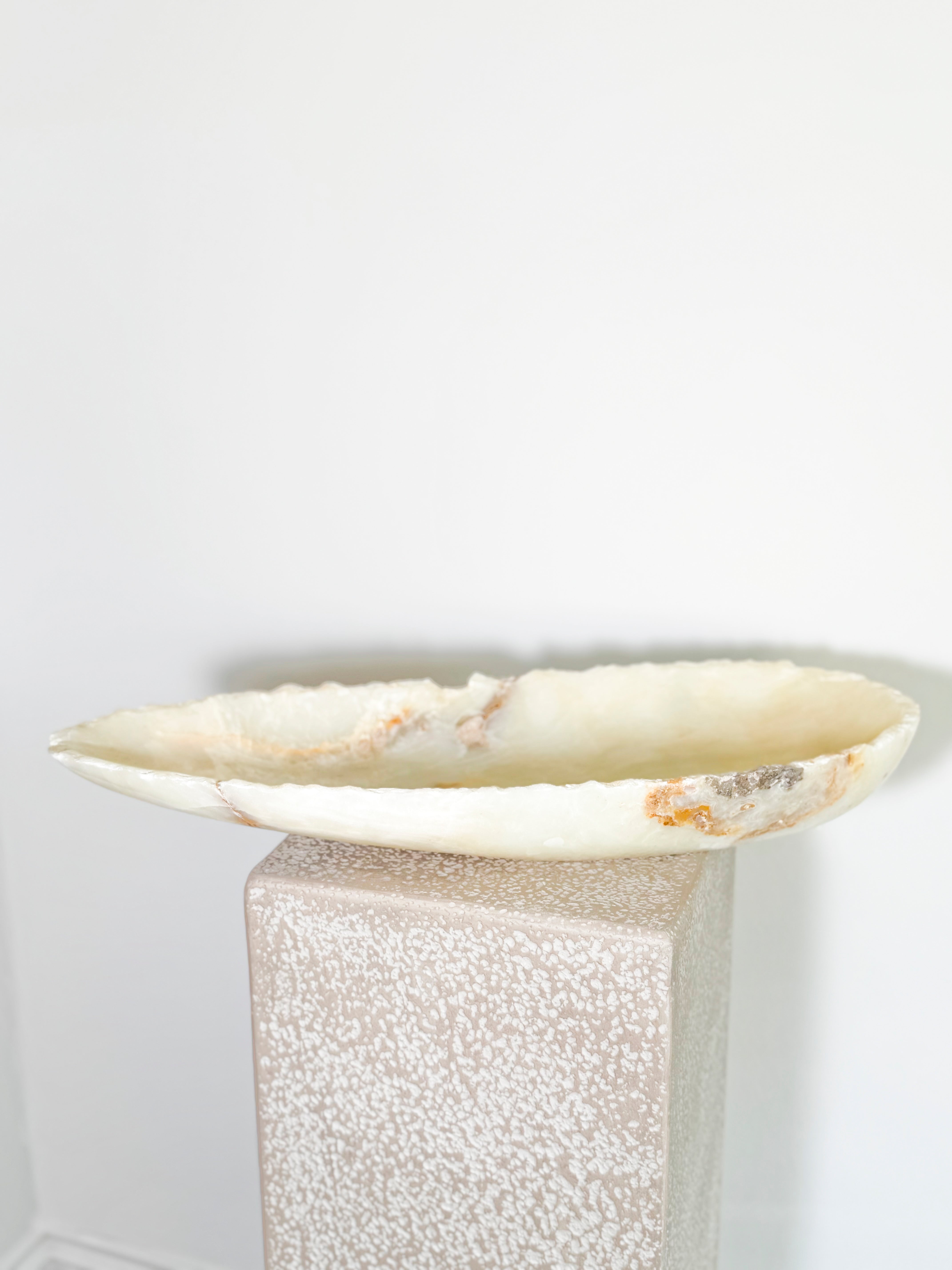 Premium Onyx Bowl Raw Edge