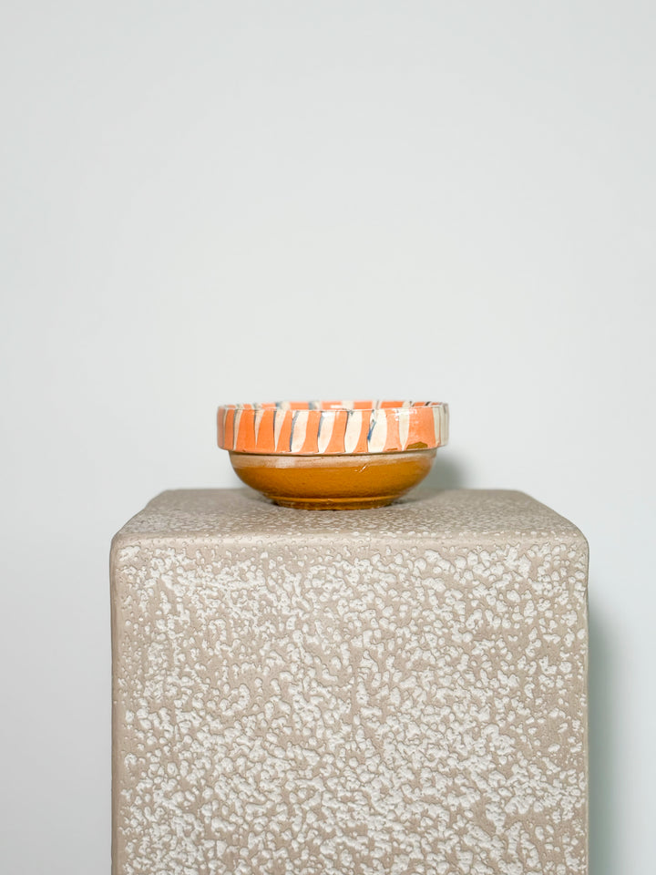 Romanian Slipware Folk bowl