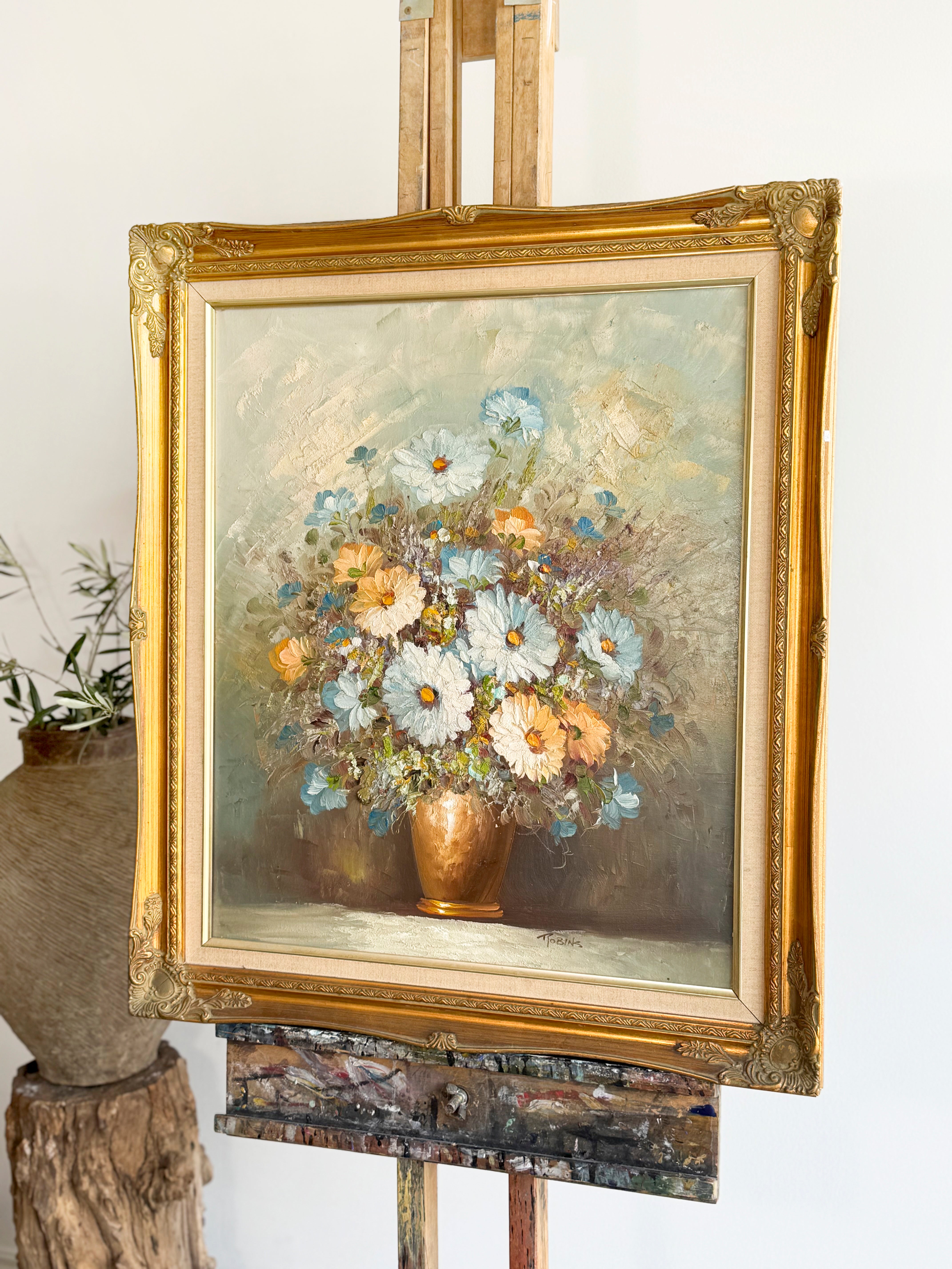Vintage Florals in Vase