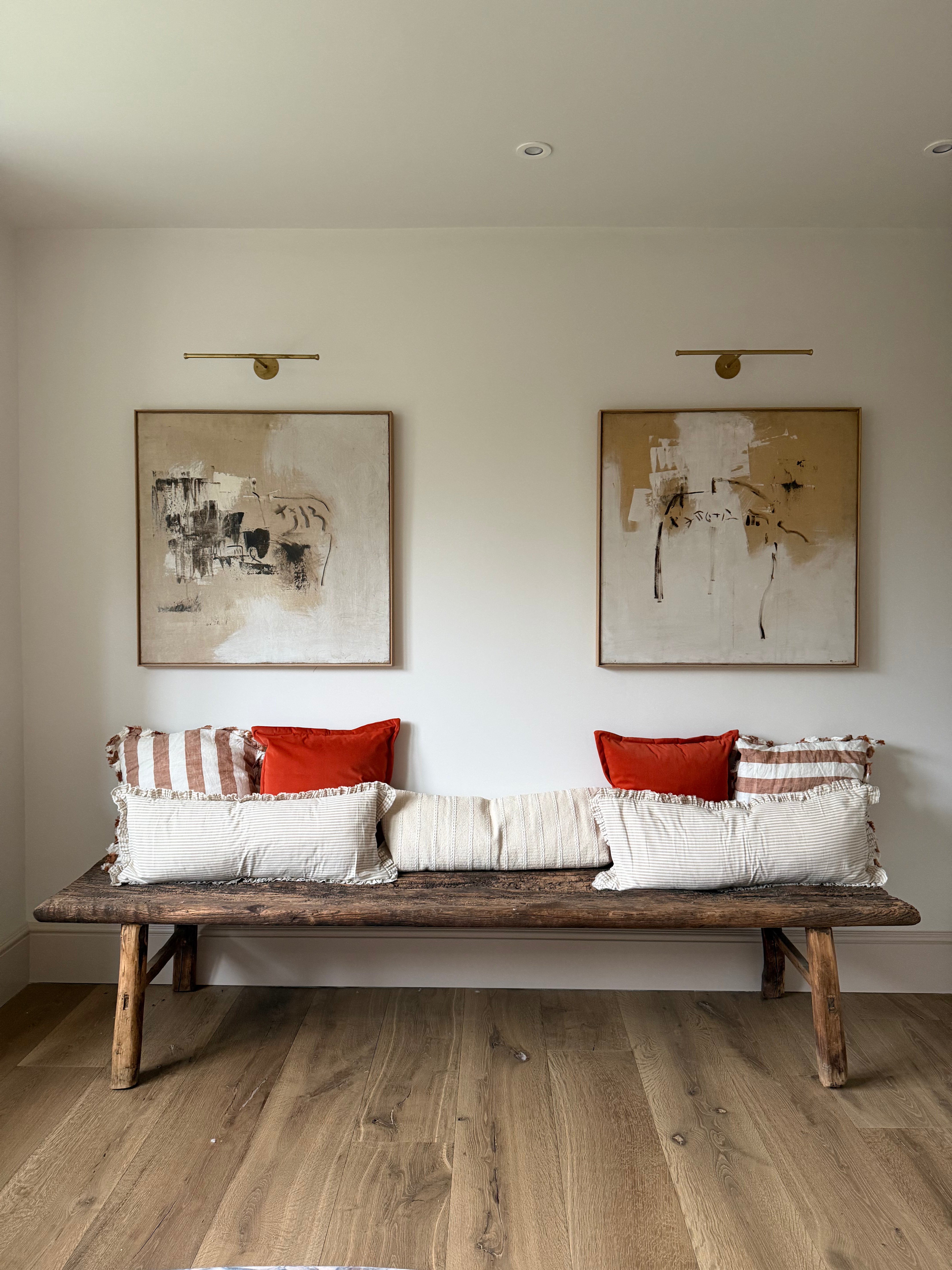 Primitive Rustic Wooden Bench. Antiques online