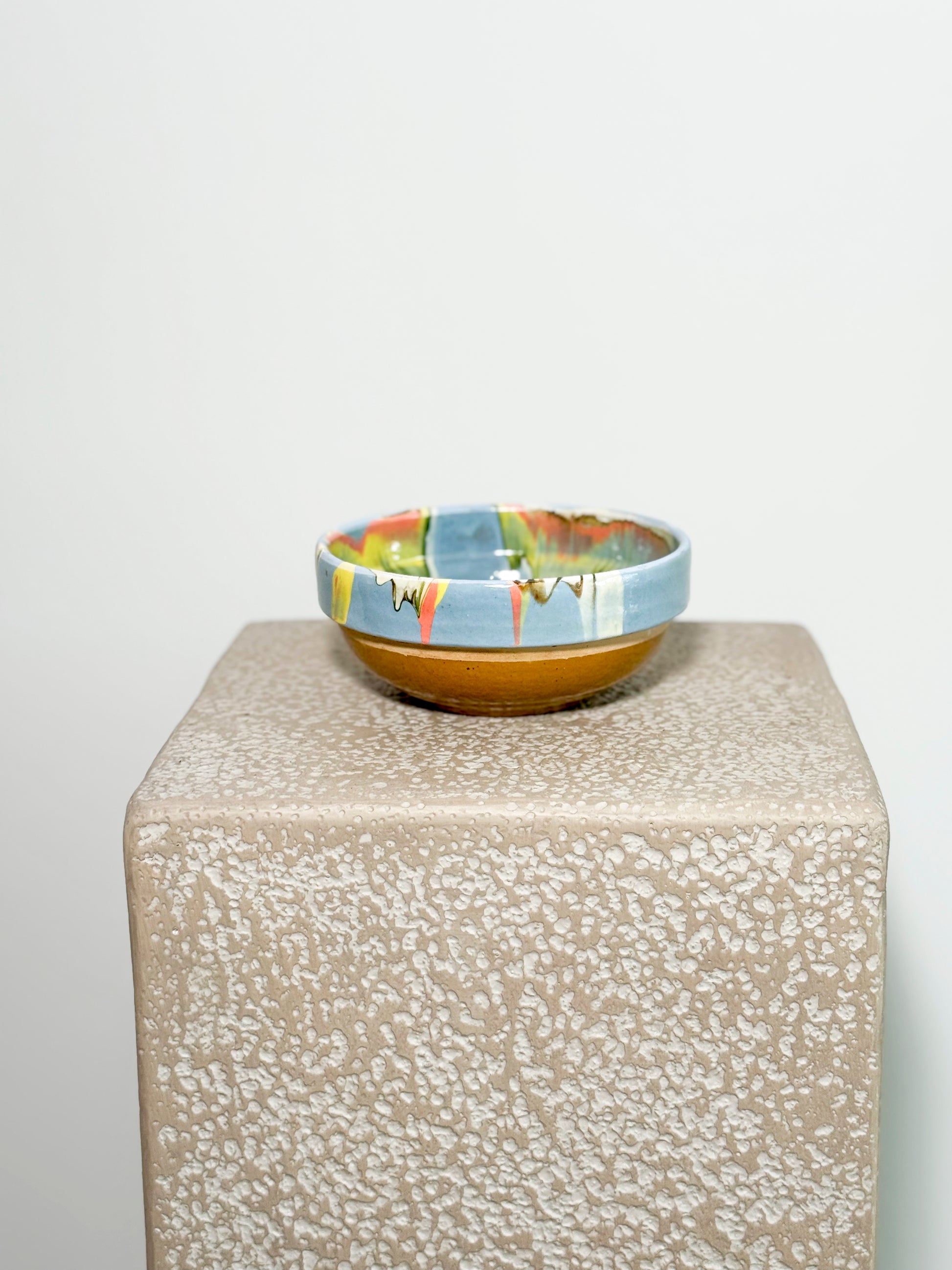 Romanian earthenware bowl 