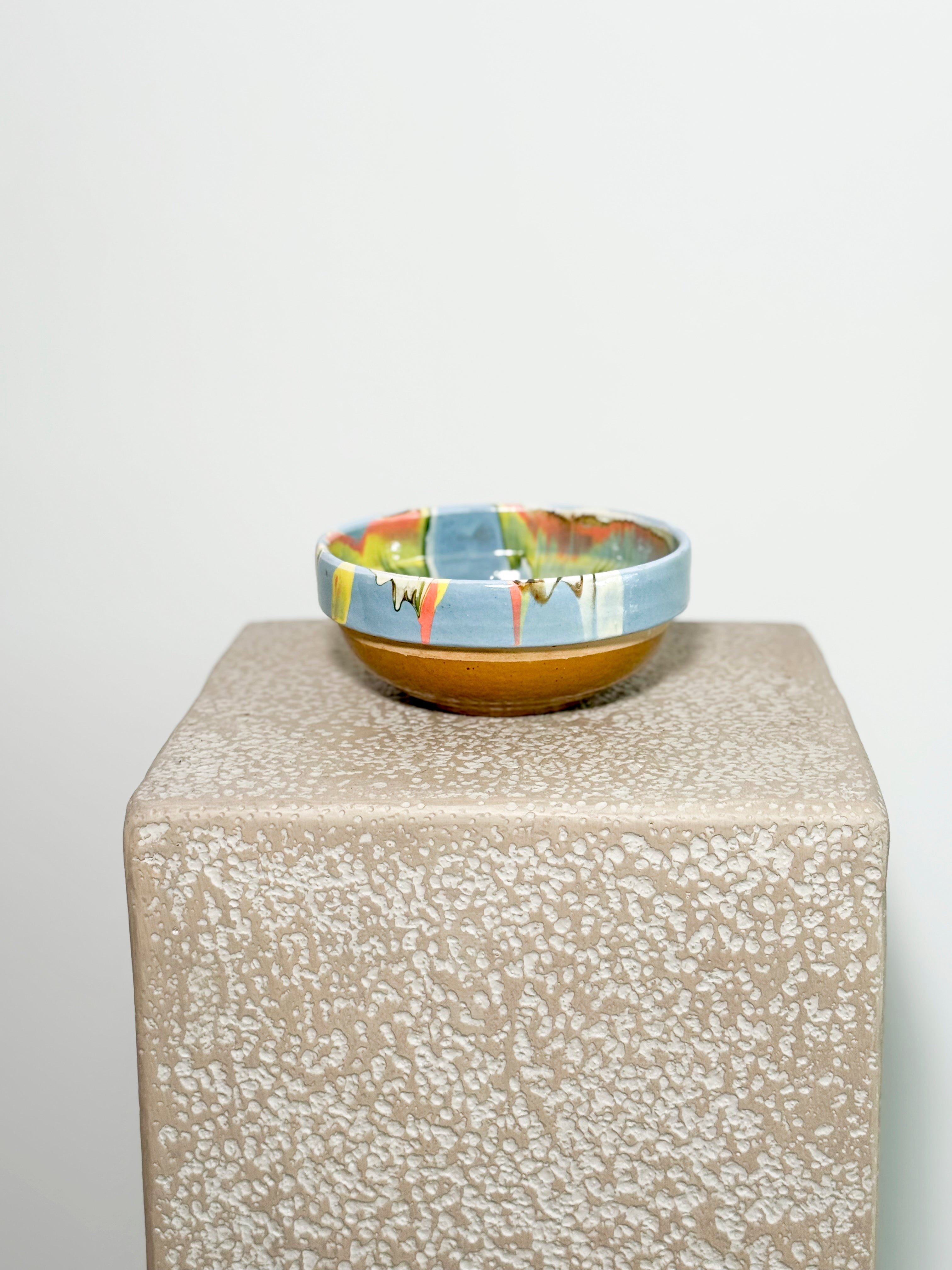 Romanian earthenware bowl 