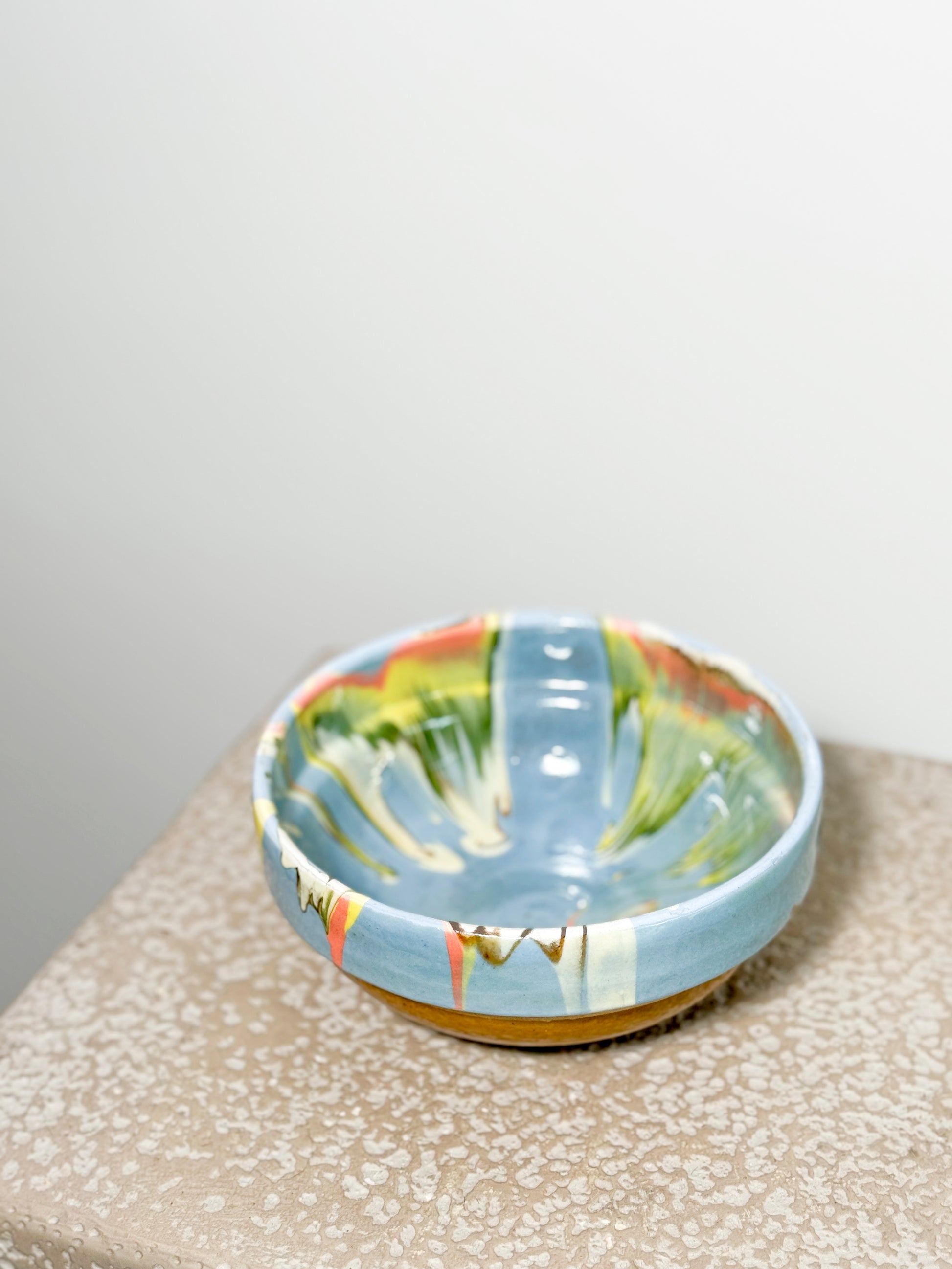 Romanian earthenware bowl 