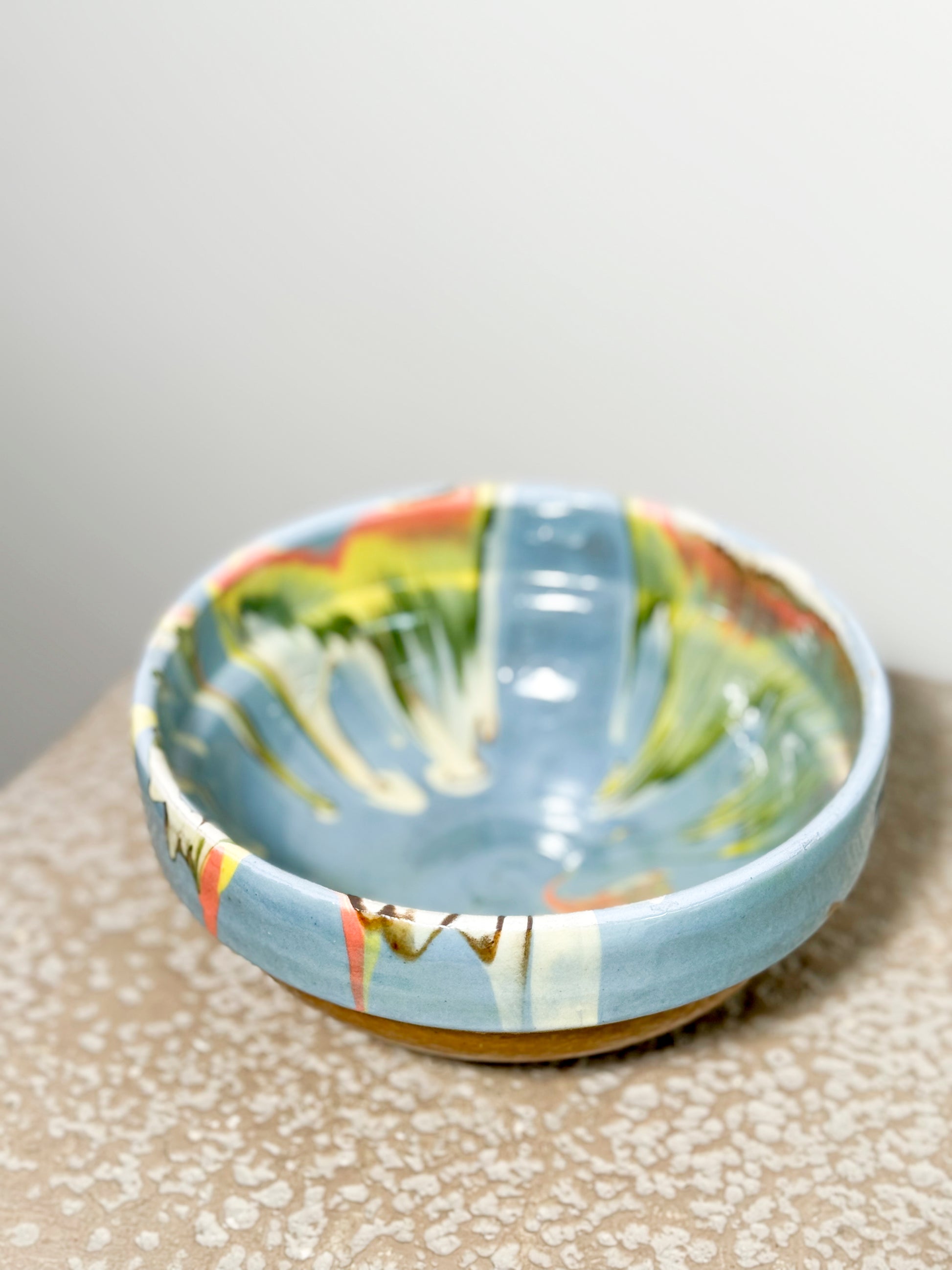 Romanian earthenware bowl 
