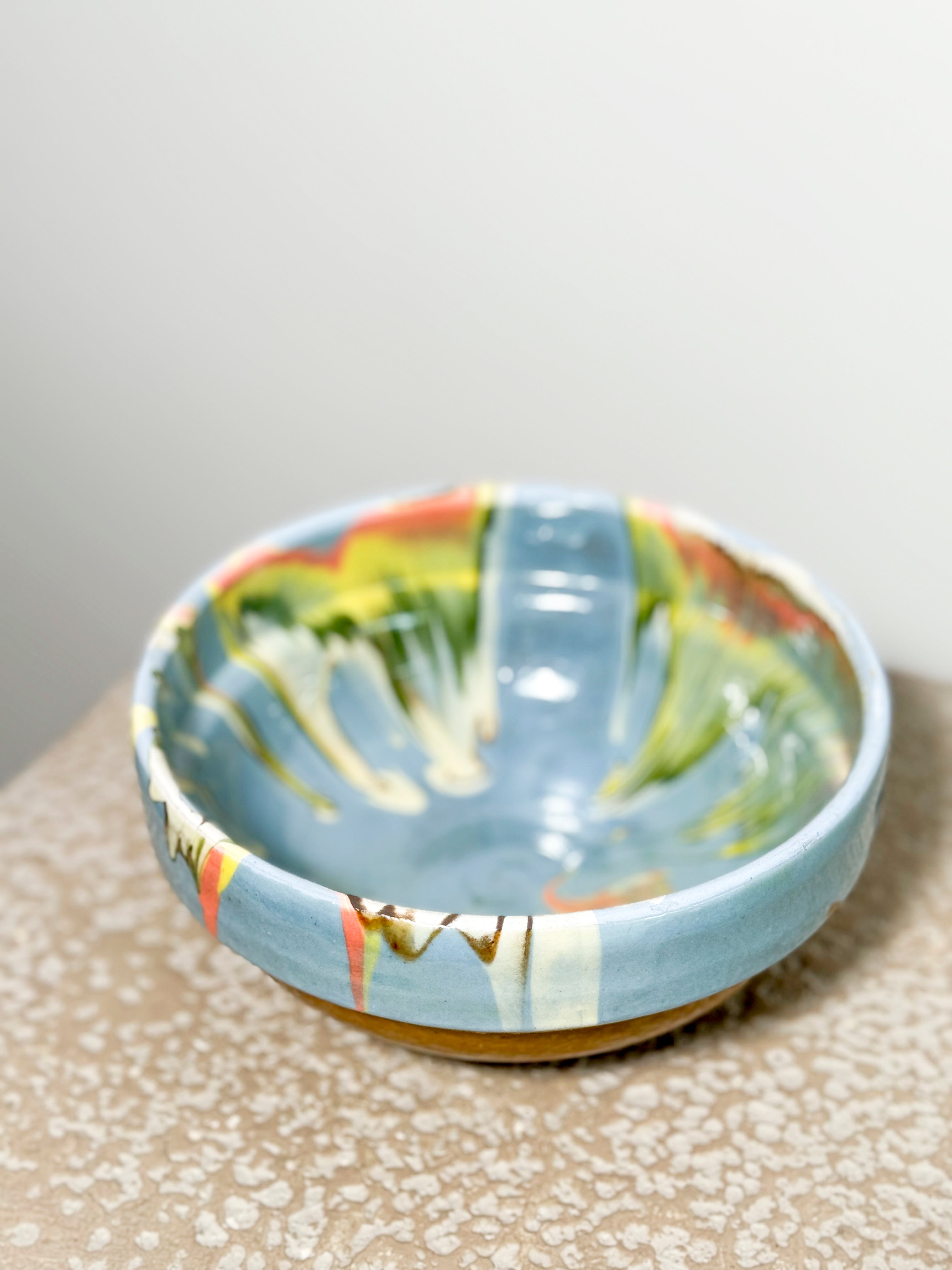 Romanian earthenware bowl 