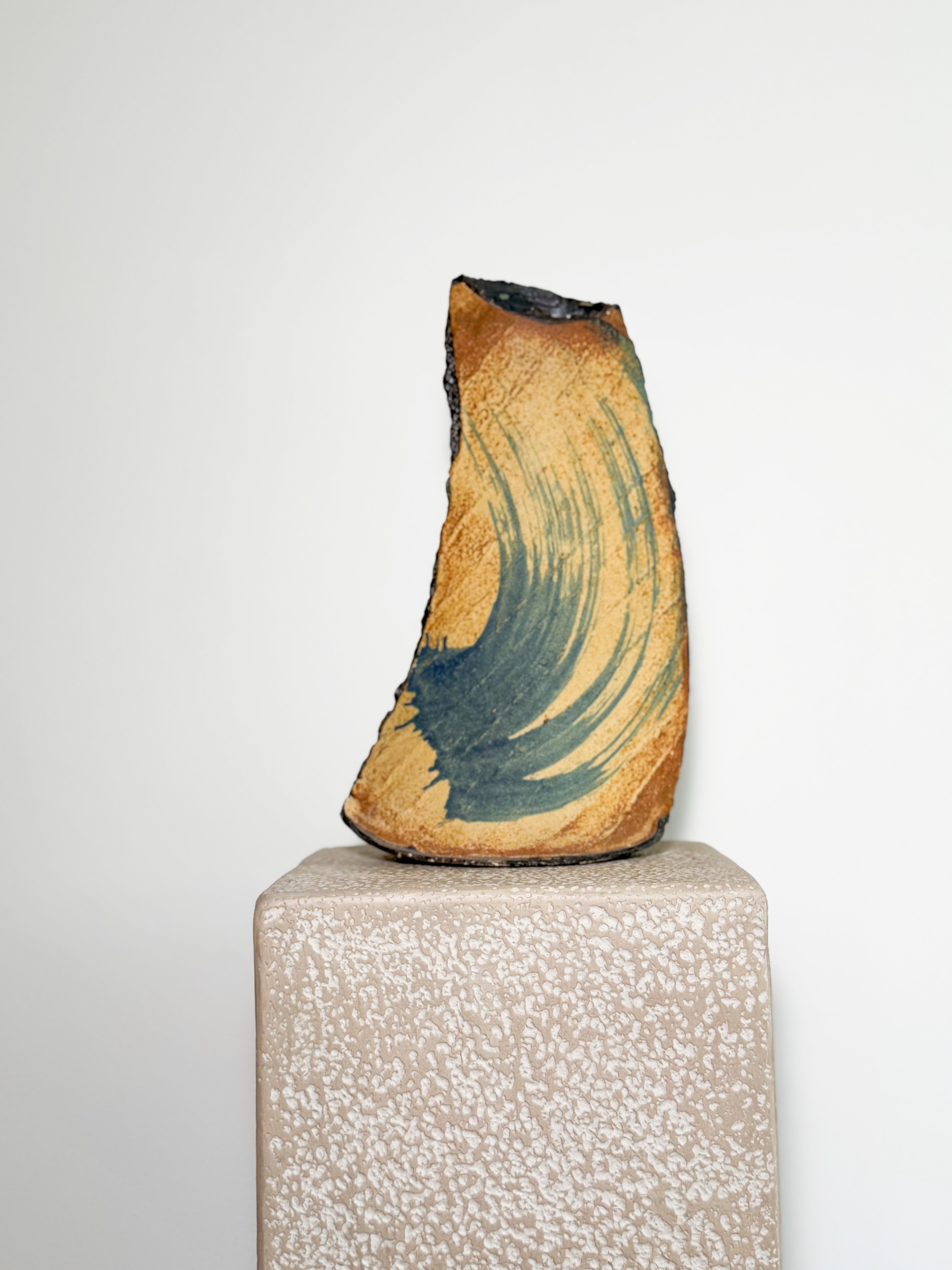 Sculptural antique vase. 