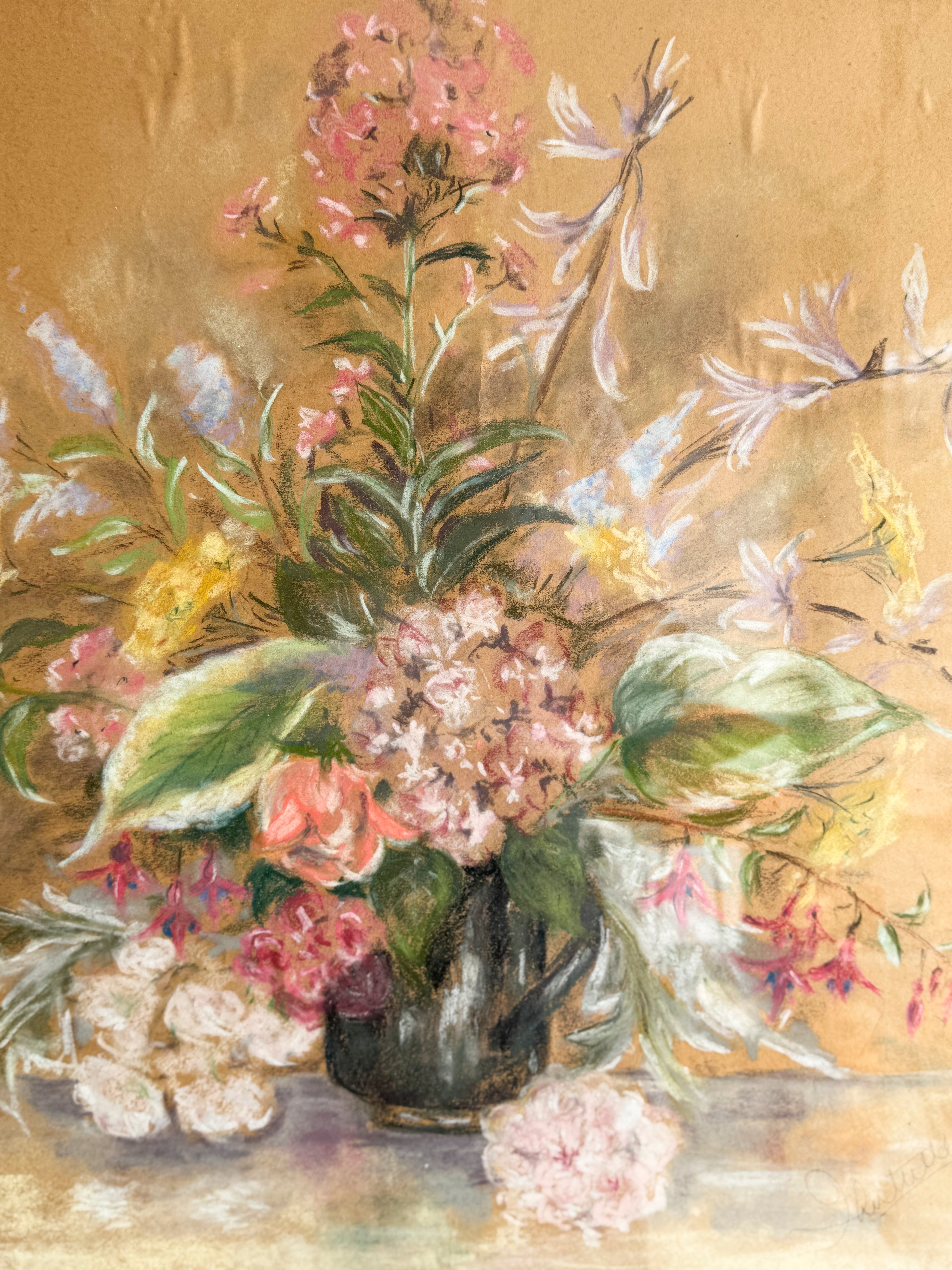 Stunning Pastel Florals in Vase