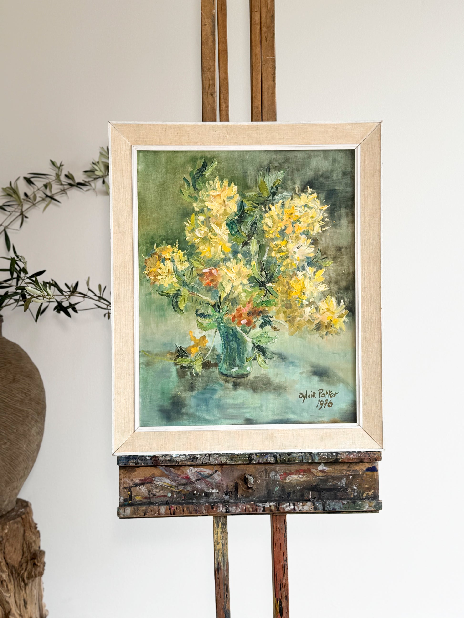 Sylvia Potter - floral still life 1976